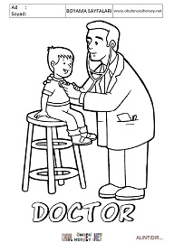 ingilizce boyama sayfaları